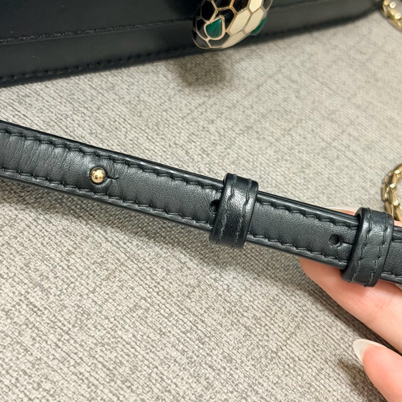 BVLGARI 蛇頭經典黑woc-21
