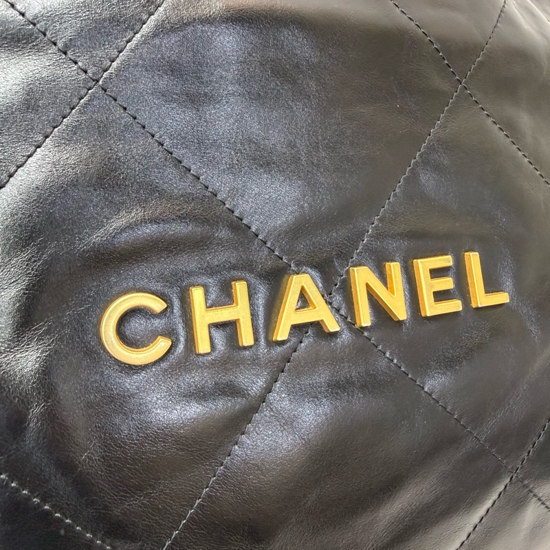 CHANEL/香奈兒 22bag小號垃圾袋 23A 金幣子母袋-6
