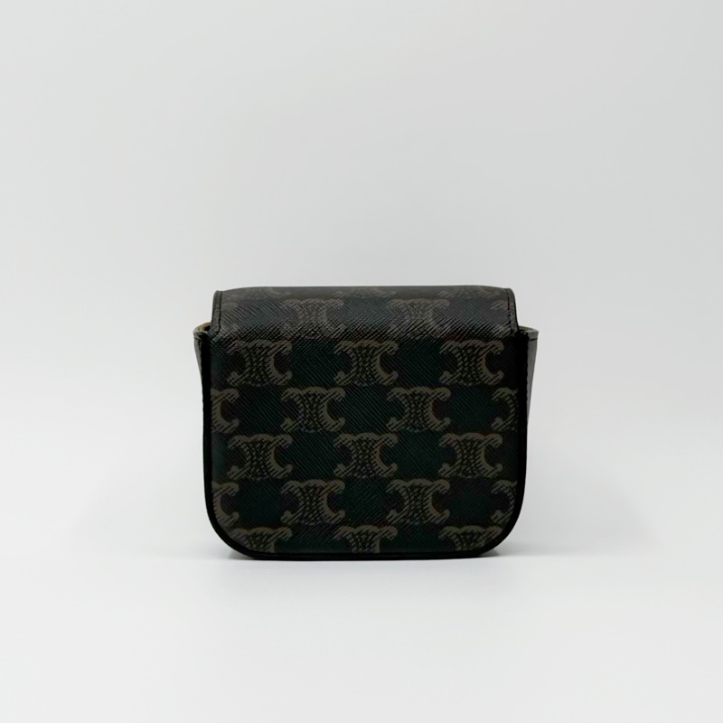 Celine 【可愛爆擊!!!】 Mini Triomphe 老花凱旋門迷你斜背包 | ✨Wisher惟奢名品✨-1