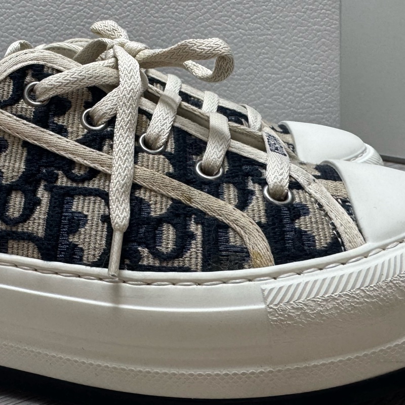 Dior 經典刺繡老花平底鞋-9