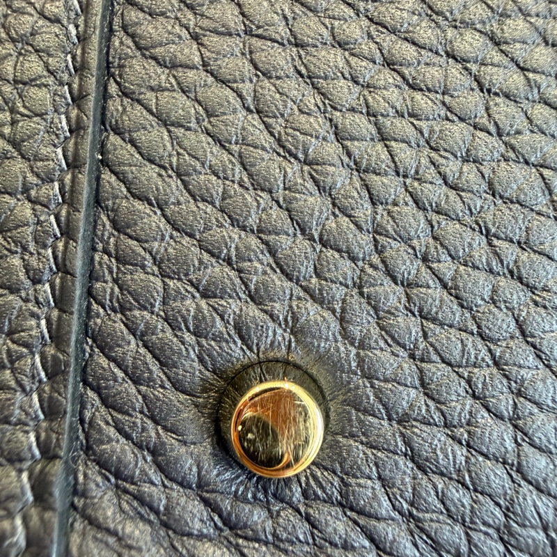 Hermes 愛馬仕 mini Lindy 一代 午夜藍 B刻印-34
