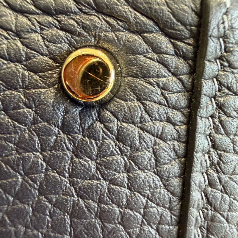 Hermes 愛馬仕 mini Lindy 一代 午夜藍 B刻印-42