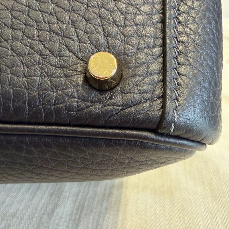 Hermes 愛馬仕 mini Lindy 一代 午夜藍 B刻印-44