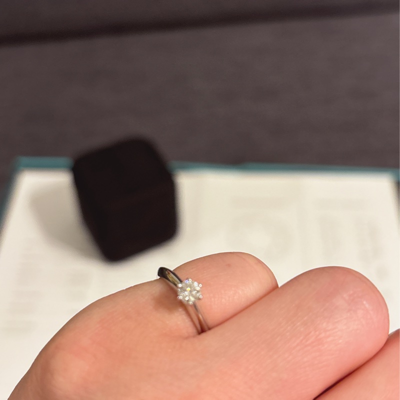 Tiffany六爪鑽 0.22ct-8