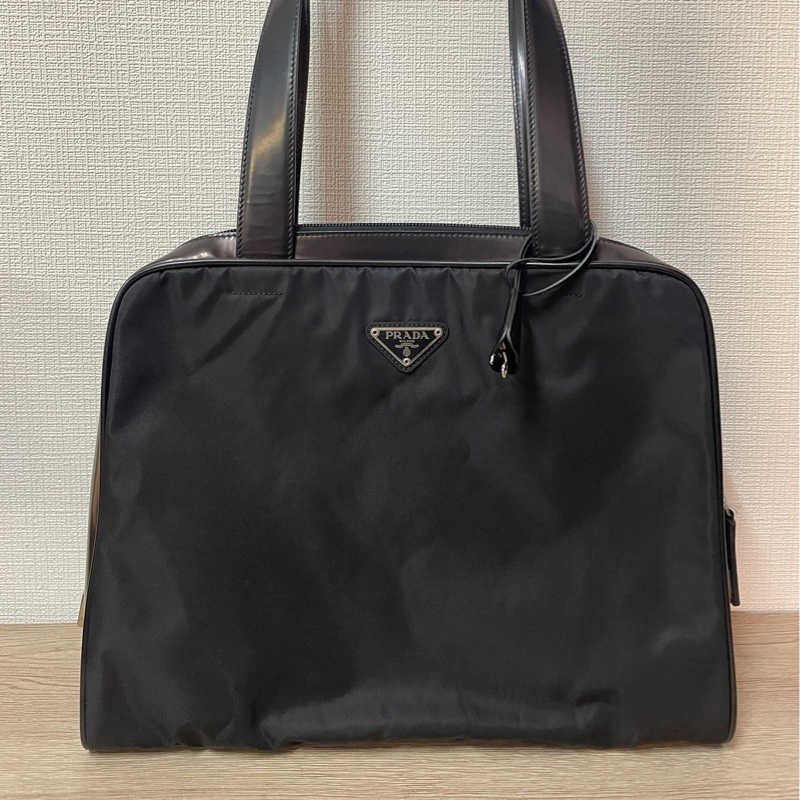 Prada 降落傘拼皮托特包-2