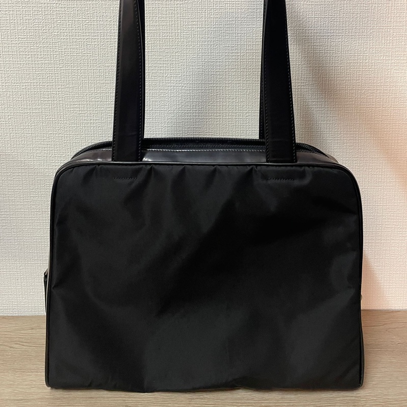Prada 降落傘拼皮托特包-3