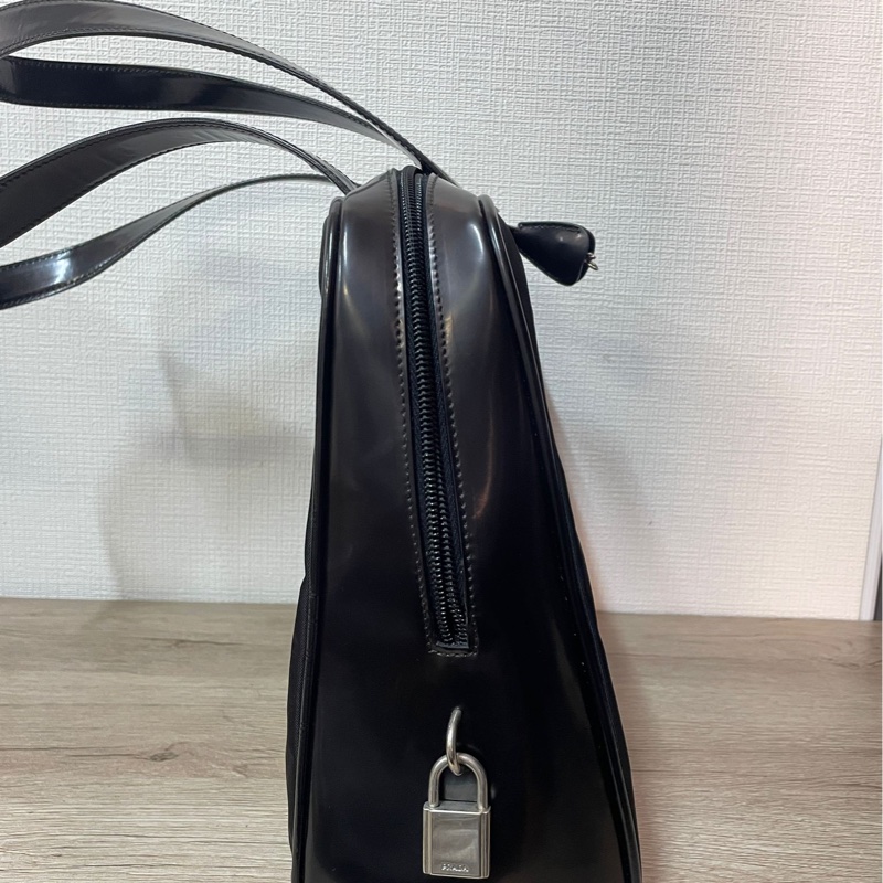 Prada 降落傘拼皮托特包-5