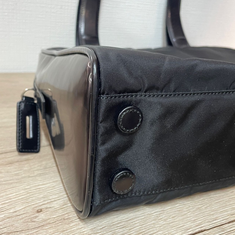 Prada 降落傘拼皮托特包-6