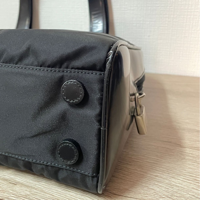 Prada 降落傘拼皮托特包-7