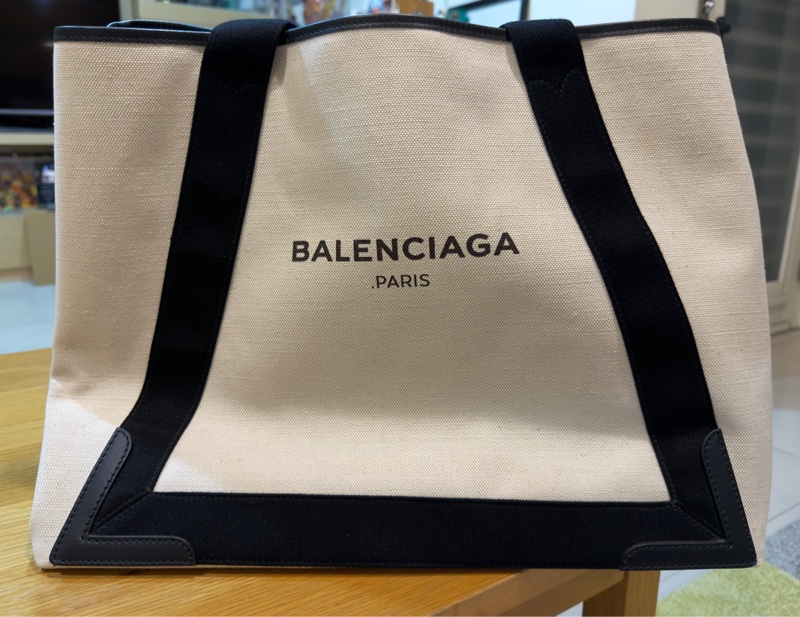 BALENCIAGA巴黎世家 大號帆布手提托特包-0