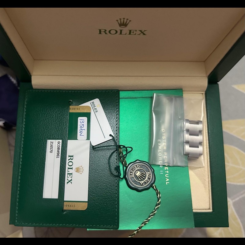 🧨Rolex Explorer II 216570 黑面 42mm|2020年全套齊 (Full Set)|已停產-2