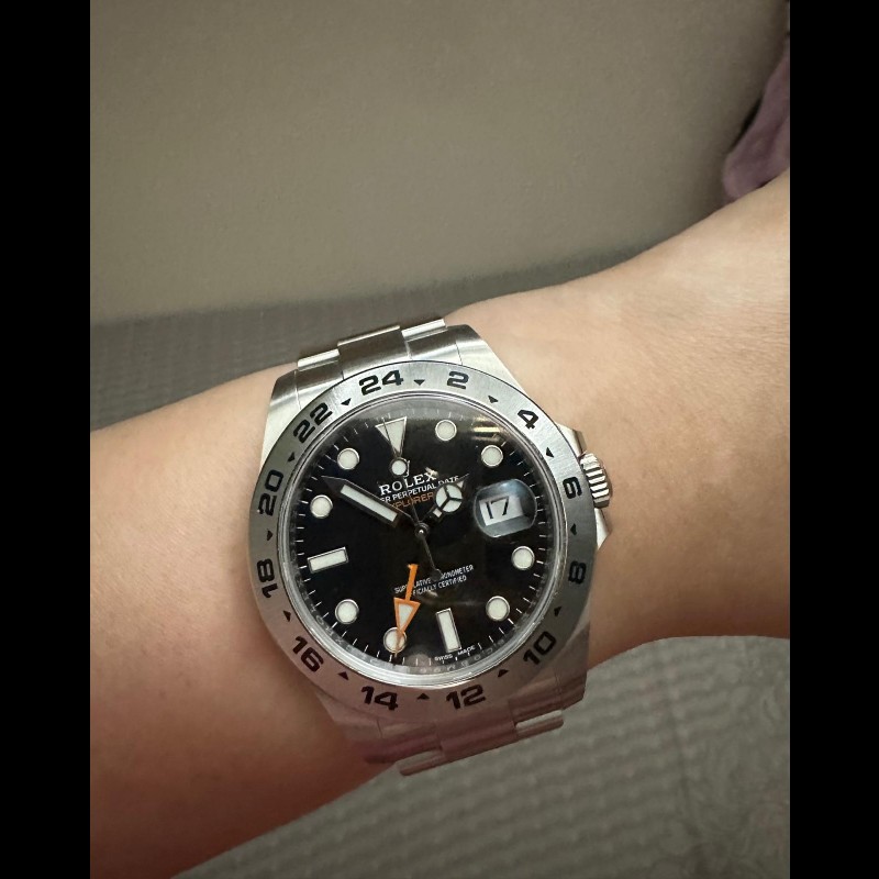 🧨Rolex Explorer II 216570 黑面 42mm|2020年全套齊 (Full Set)|已停產-3