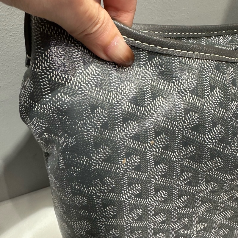 便宜🌟Goyard Boheme Hobo 灰｜Classic Trend CT精品｜台北東區實體-2