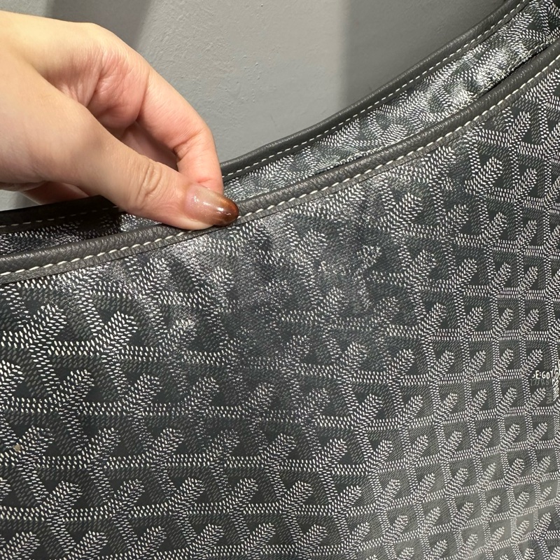 便宜🌟Goyard Boheme Hobo 灰｜Classic Trend CT精品｜台北東區實體-3