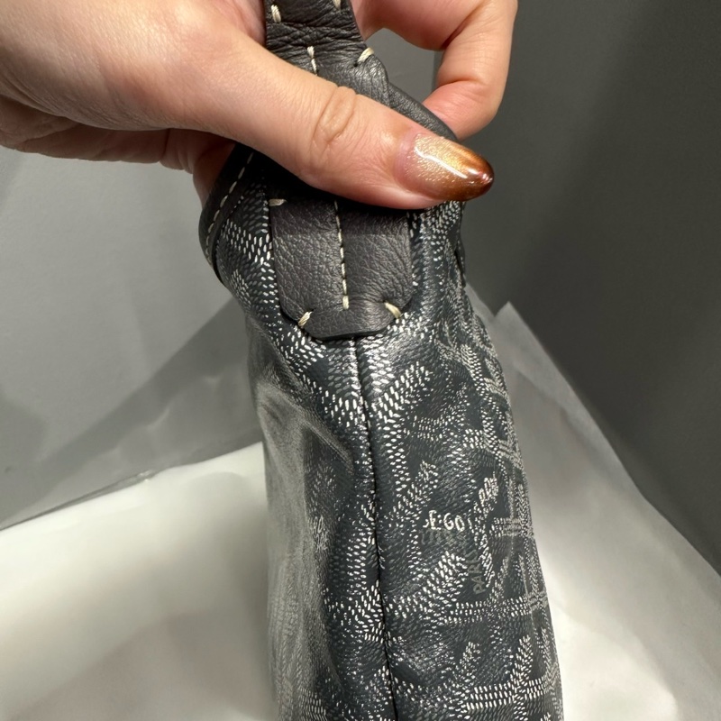 便宜🌟Goyard Boheme Hobo 灰｜Classic Trend CT精品｜台北東區實體-4