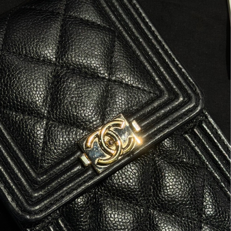 超便宜🌟Chanel LeBoy 手機包 荔枝牛皮｜Classic Trend CT精品｜台北東區實體-3