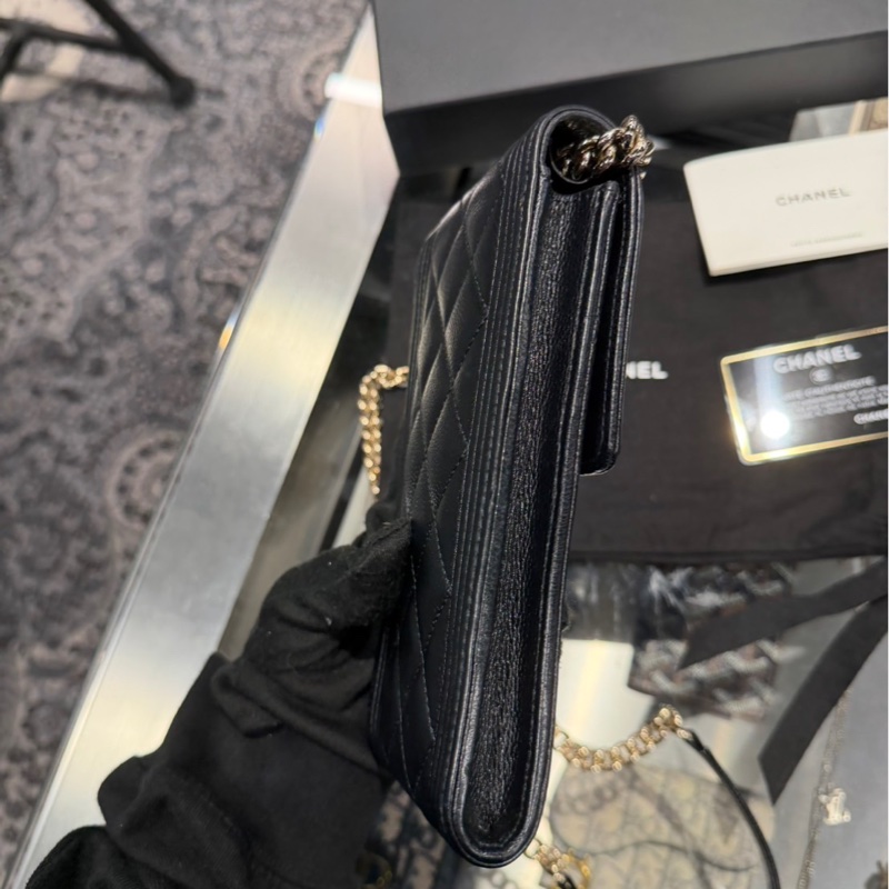 超便宜🌟Chanel LeBoy 手機包 荔枝牛皮｜Classic Trend CT精品｜台北東區實體-8