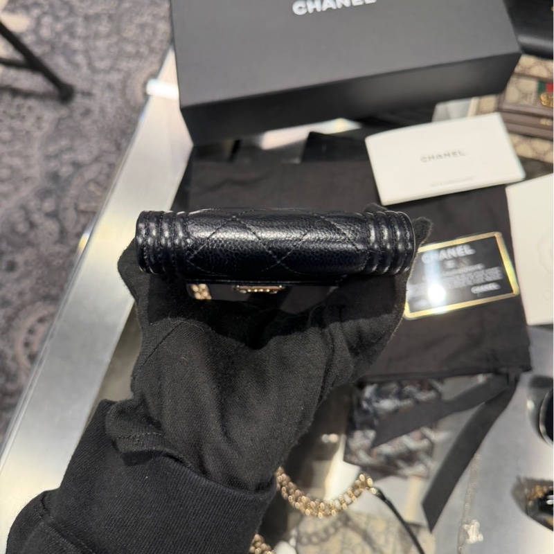 超便宜🌟Chanel LeBoy 手機包 荔枝牛皮｜Classic Trend CT精品｜台北東區實體-9