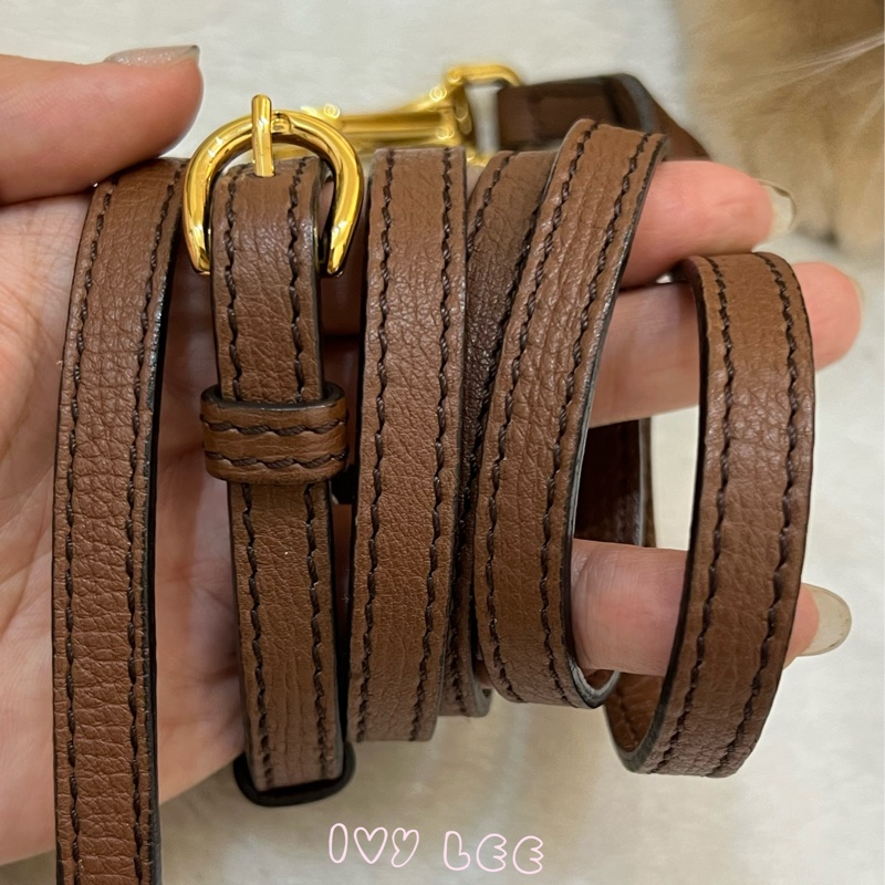 Burberry Alchester 棕色經典格紋 波士頓 保齡球手提包/斜背包 3980841 正品 二手精品-13