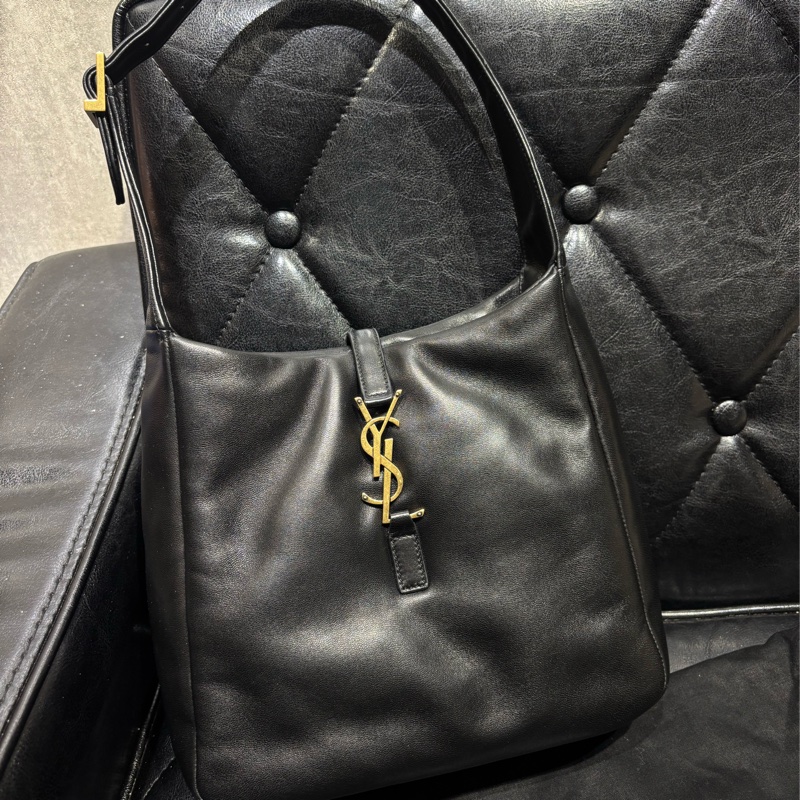 Saint Laurent YSL 5À7 小羊皮 黑金-0