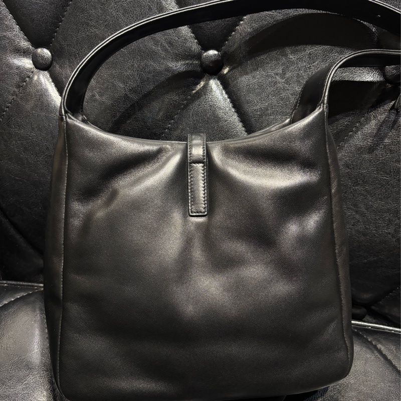 Saint Laurent YSL 5À7 小羊皮 黑金-1