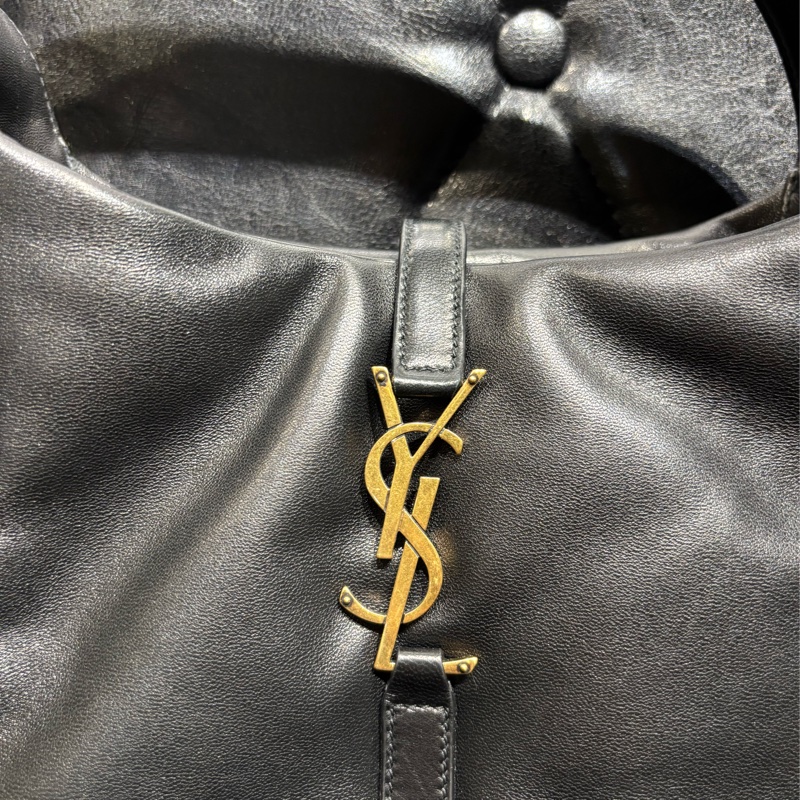 Saint Laurent YSL 5À7 小羊皮 黑金-19