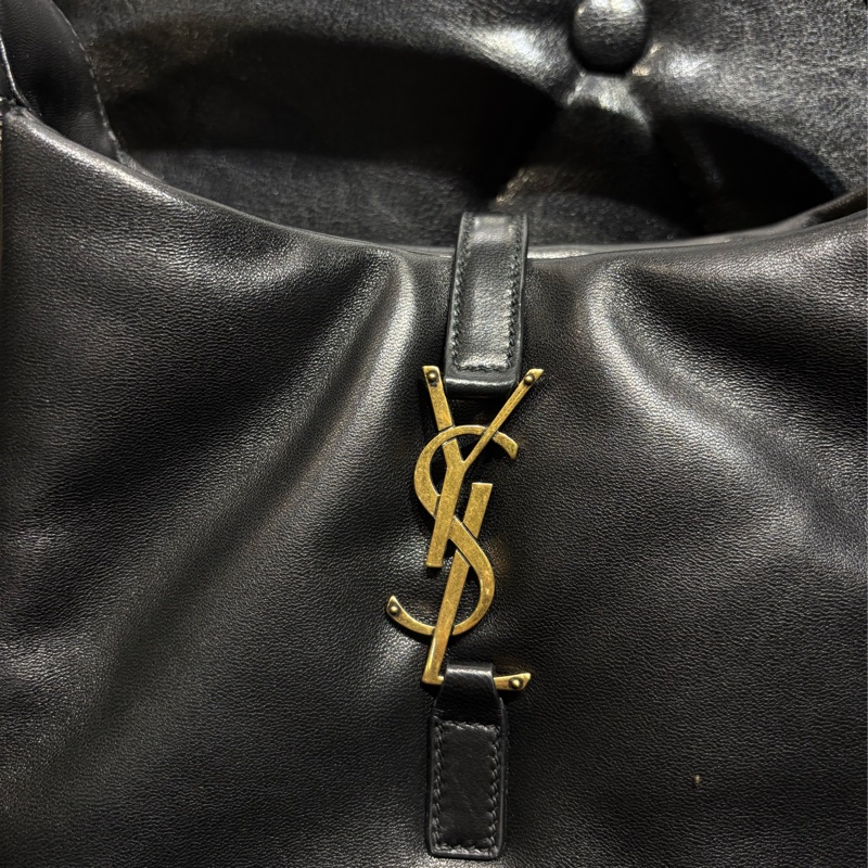 Saint Laurent YSL 5À7 小羊皮 黑金-20