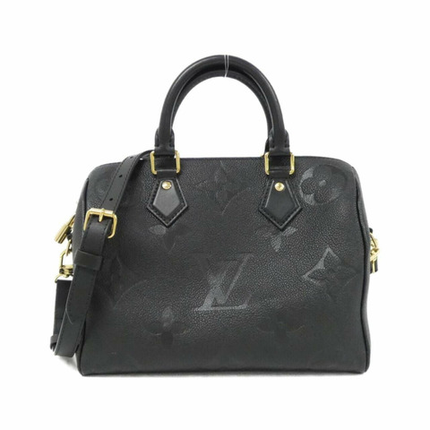 路易威登 Monogram Empreinte Speedy Bandoulière 25 公分 M58951 波士頓包