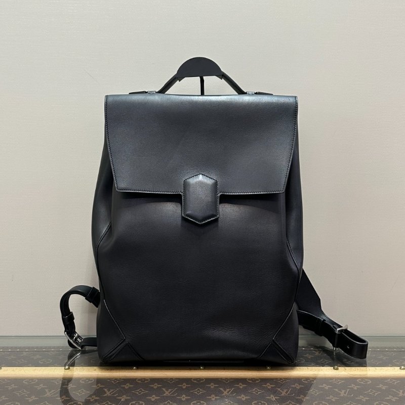 HERMES 黑銀flash後背包27*39*8 98新配件塵袋-1
