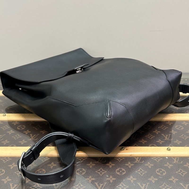 HERMES 黑銀flash後背包27*39*8 98新配件塵袋-2