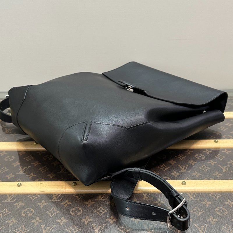 HERMES 黑銀flash後背包27*39*8 98新配件塵袋-3