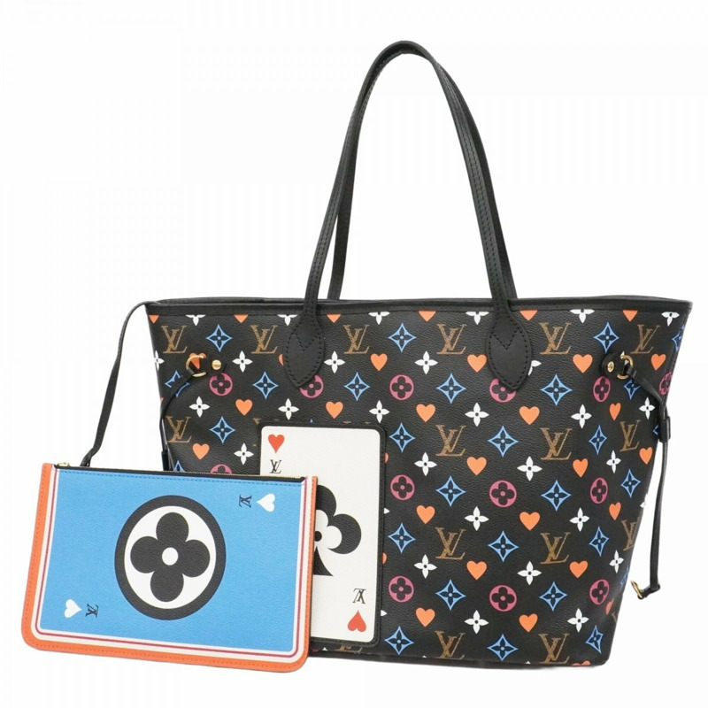 路易威登 Monogram Game On Neverfull MM 手提包 M57483 多色 女款 P2904990-0