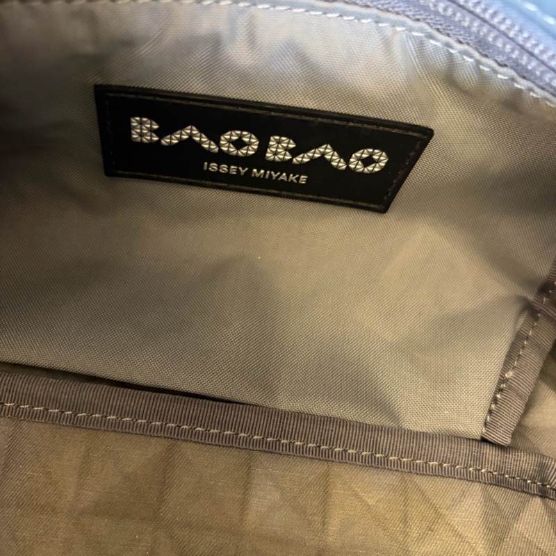 Bao Bao Issey Miyake 馬鞍包 灰粉色-9