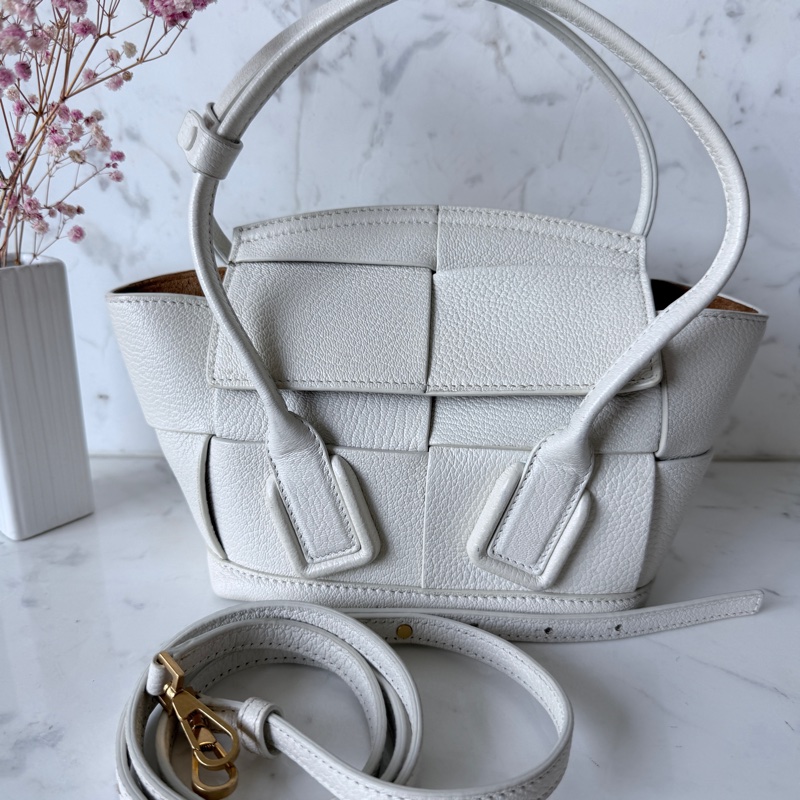 BV✨Bottega Venta✨Arco mini 手提包斜背包老錢風大格編織包-2