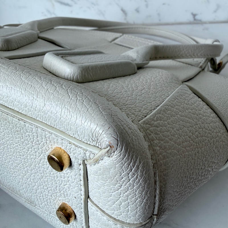 BV✨Bottega Venta✨Arco mini 手提包斜背包老錢風大格編織包-11