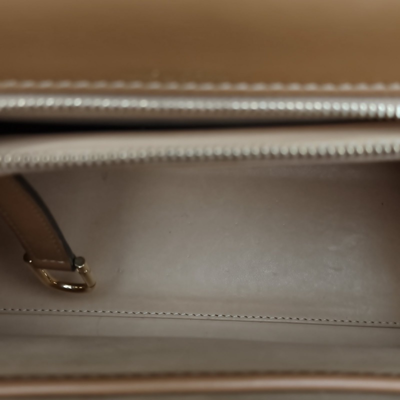DELVAUX Tempete中號27.5棕色牛皮金扣肩背包-4