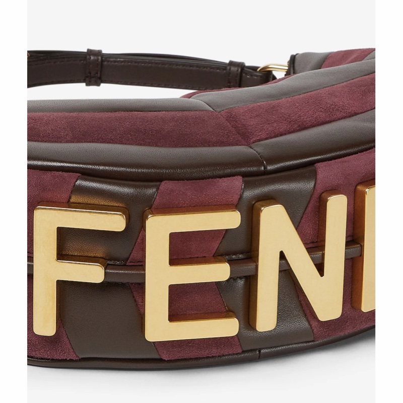 Fendi 女士 Fendigraphy 小號流浪包均碼碼小號、29cm*10cm*24.5cm-5