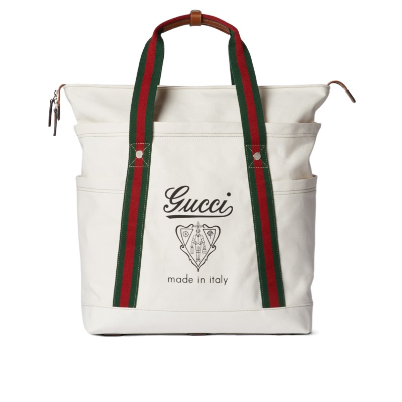 Gucci 男士 中號印花手提包均碼碼中號、39cm*19cm*45cm-1