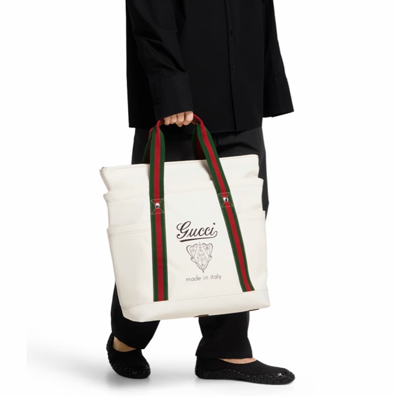Gucci 男士 中號印花手提包均碼碼中號、39cm*19cm*45cm-5