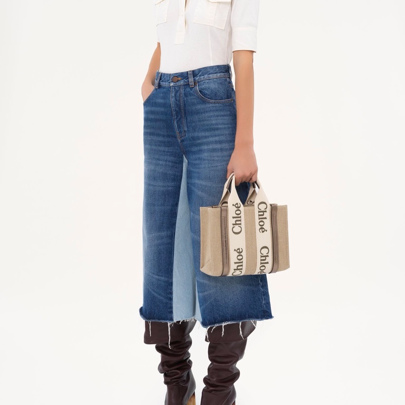 Chloe 女士 小號Woody單肩包均碼碼26.5cm*8cm*20cm-4