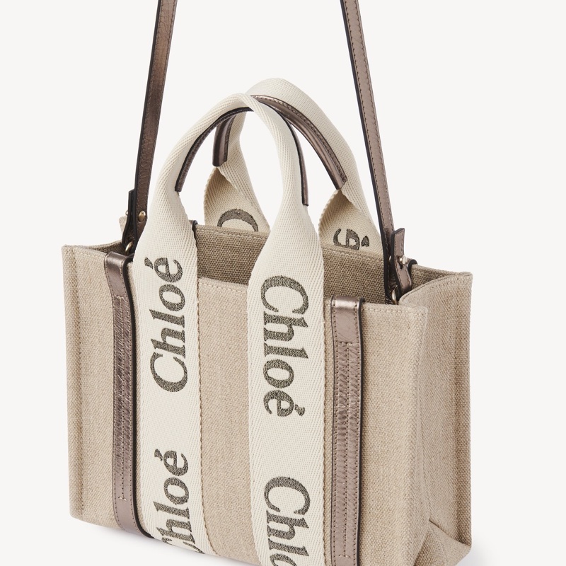 Chloe 女士 小號Woody單肩包均碼碼26.5cm*8cm*20cm-5