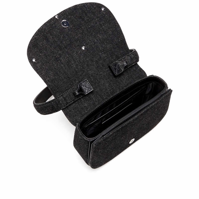 Diesel 女士 1dr 水洗牛仔單肩包均碼碼20.5cm*7cm*13.5cm-4
