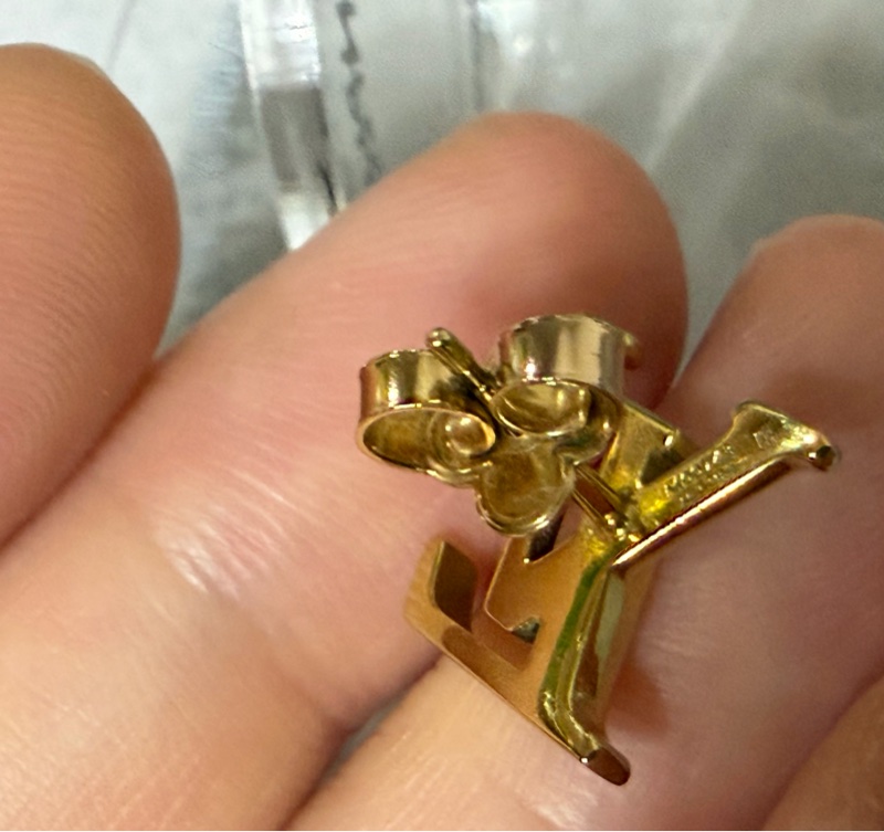 LOUIS VUITTON 耳環單隻-11