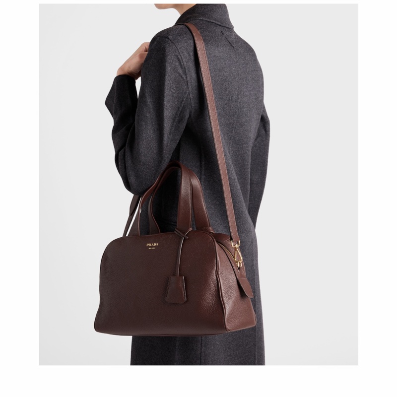 Prada 女士 拉鍊單肩包均碼碼大號、33cm*14cm*22cm-4
