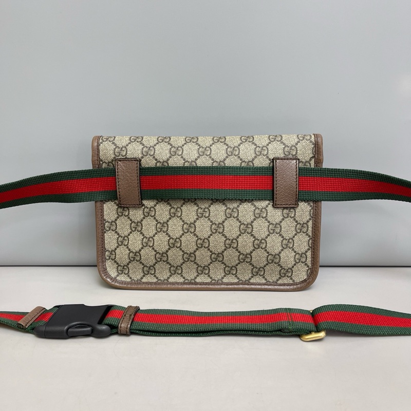 🌷裸包優惠!Gucci 古馳 虎頭腰包/胸包-1