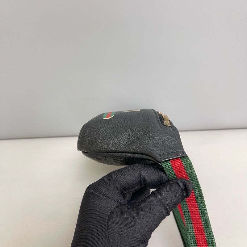 🌷裸包自用優惠!Gucci 古馳 Print Logo 腰包/胸包 小號-2