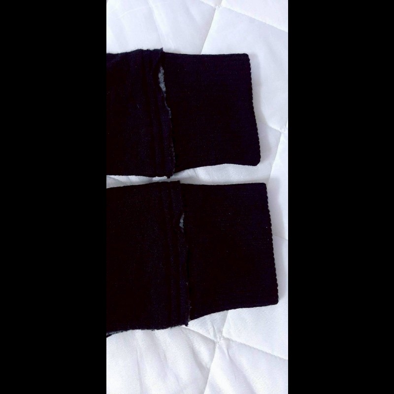 絕版BURBERRY 博柏利 BLACK LABEL 黑標 戰馬 男黑色無修邊混羊毛立領外套2號-7
