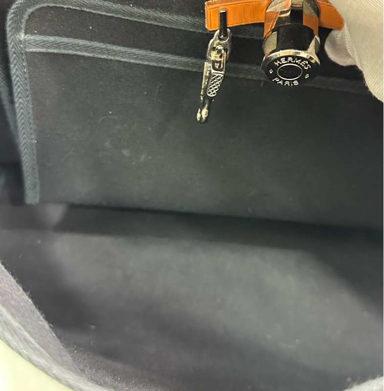 Hermes 愛馬仕 vintage 中古herbag31斜挎 熊貓配色 框D-8
