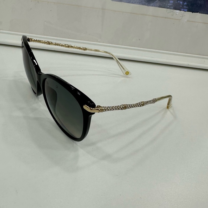 GUCCI古馳復古貓眼橢圓框太陽眼鏡 墨鏡-1