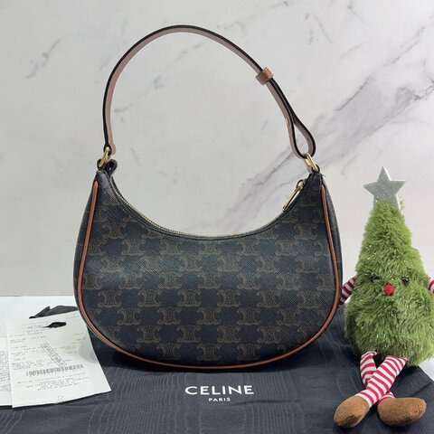 CELINE AVA凱旋門老花手袋